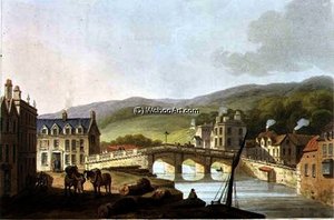 Old Bridge — John Claude Nattes