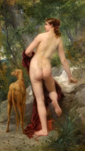 Diana In The Forest — Emile Levy