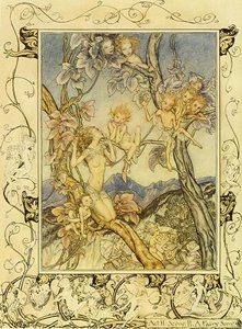 A Midsummer Night's Dream Fairy Songs — Arthur Rackham
