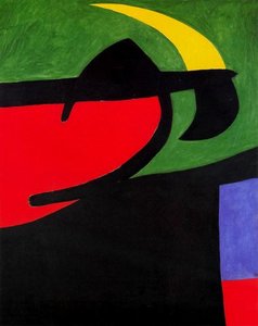 Labriego Catalán En Claro De Luna — Joan Miró, Surrealist Art