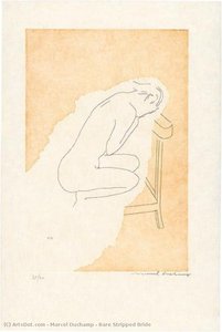 Bare Stripped Bride — Marcel Duchamp