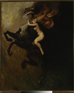 Frenzy, Sketch — Władysław Podkowiński