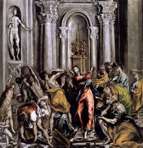The Purification Of The Temple — El Greco, Baroque