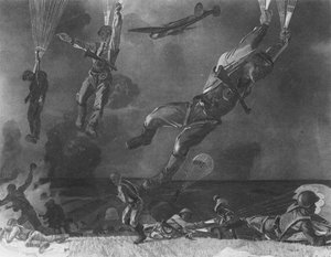 Parachuted On The Dnieper — Aleksandr Deyneka
