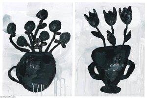 Flowers — Donald Baechler