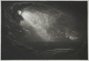 Paradise Lost. The Creation Of Light — John Martin