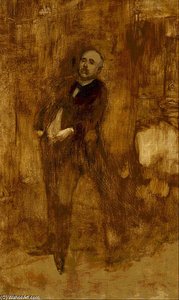 Portrait Of Clemenceau — Eugène Anatole Carrière