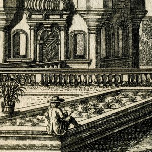 Johann Andreas Graff drawing in the Varget family