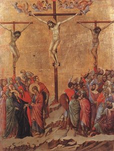 Crucifixion — Duccio Di Buoninsegna, Late Gothic