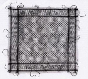 Keffieh — Mona Hatoum