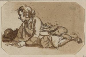 A Boy Crawling On The Floor — Paul Sandby
