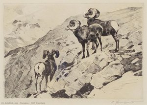 Cliff Dwellers — Carl Clemens Moritz Rungius