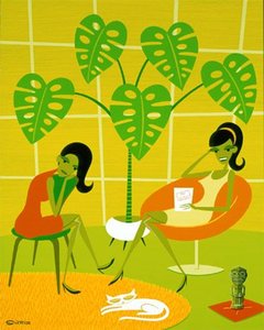 The Conservatory — Josh Agle (shag), Pop Surealism