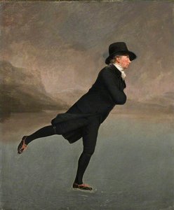Reverend Dr Robert Walker (1755–1808) Skating On Duddingston Loch — Henry Raeburn