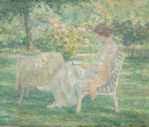Woman Reading — Evert Pieters