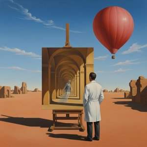 The Architect Of Infinite Echoes — Marc Duvallier, Metaphysical Art