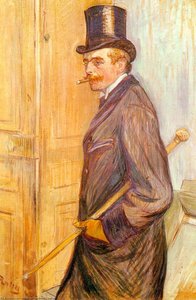 Louis Pascal - Oil On Board - — Henri De Toulouse-lautrec