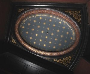 Plafonds des passages de la Tribune
