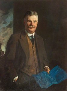 Sir John Harvard Biles (1854–1933), Professor Of Naval Architecture At The University Of Glasgow (1892–1921) — Maurice Greiffenhagen