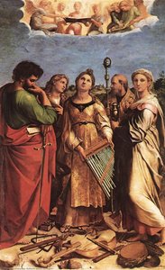 St Cecilia — Rafael, Elena Duglioli Dall'olio