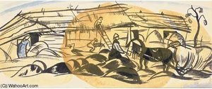 The Harvest — Boris Dmitrievich Grigoriev