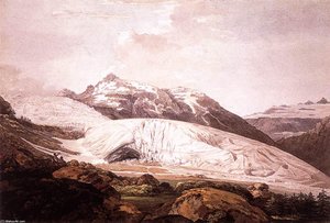 Der Rhône Gletscher Und Die Quelle Des Rhône — William Pars