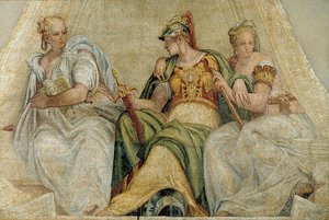 Minerva Between The Geometry And Arithmetic — Paolo Veronese