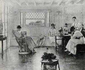 My Family, (painting) — Edmund Charles Tarbell