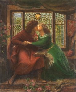 Paolo Und Francesca Da Rimini — Dante Gabriel Rossetti