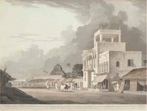 View On The Chitpore Road — Thomas Daniell