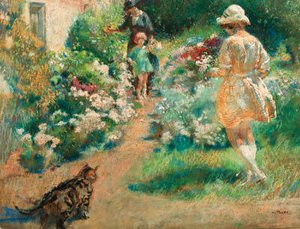 Gathering Flowers — Henry Tonks
