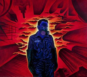 Blue Neck (cuello Azul) — Óscar Salas Moya