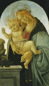 The Madonna And Child — Сандро Ботичели, Early Renaissance
