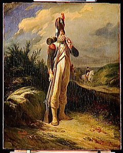 Grenadier De La Garde — Nicolas Toussaint Charlet, Romanticism