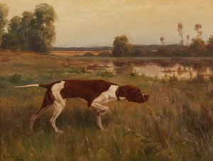 Pointer In A Landscape — Персиваль Леонард Россуэ