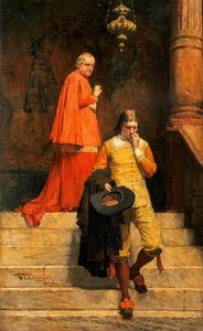 Gil Blas and the Archbishop of Granada (from Lesages 'The Adventures of Gil Blas de Santillane')