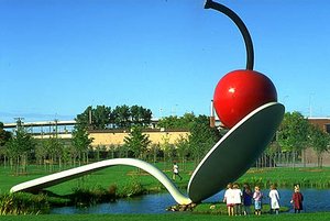 Spoonbride And Cherry (2) — Claes Thure Oldenburg