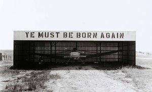 Airplane Hanger (sic), Jackson County, From The Kansas Documentary Survey Project — Larry W Schwarm