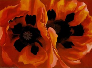Oriental Poppies — Georgia O'keeffe, American Modernism