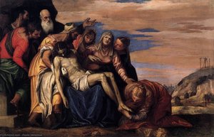 Lamentation Over The Dead Christ — Paolo Veronese, Baroque