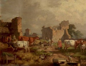 Farmyard Scene — William Malbon