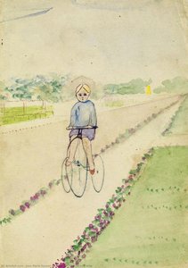 [girl On A Bycicle] — José María Eguren Rodríguez