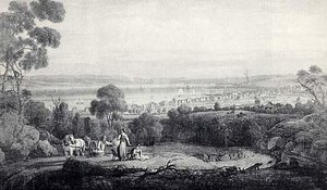 View Of Greenock, (painting) — Robert W. Salmon