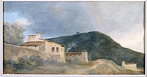 Environs Du Lac De Nemi L'arc En Ciel — Pierre De Valenciennes, Romantic Landscape
