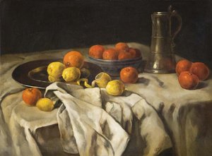 Fruit Still Life — Carl Eduard Schuch