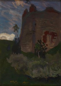 Tower At Tenczyn — Jan Grzegorz Stanisławski
