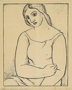 Sitting Woman — Mikuláš Galanda