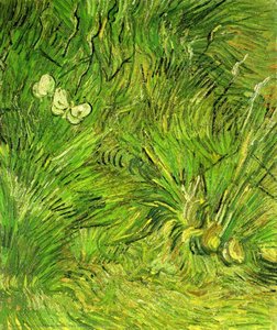 Two White Butterflies — Vincent Willem Van Gogh, Post-impressionism