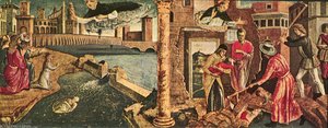 Polyptych Of S. Vincenzo Ferreri (predella) — Giovanni Bellini