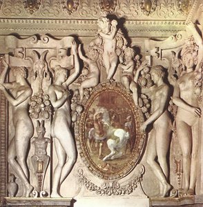 Escalera Real (detalle) — Francesco Primaticcio